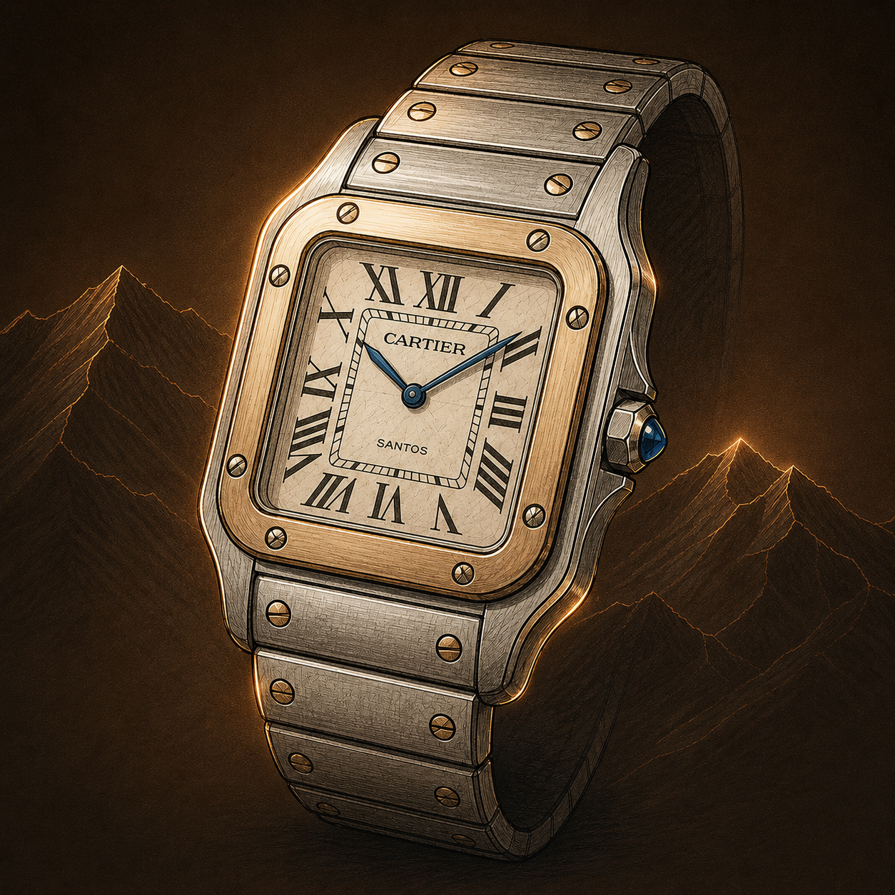 Cartier Santos: The First True Wristwatch, Reimagined