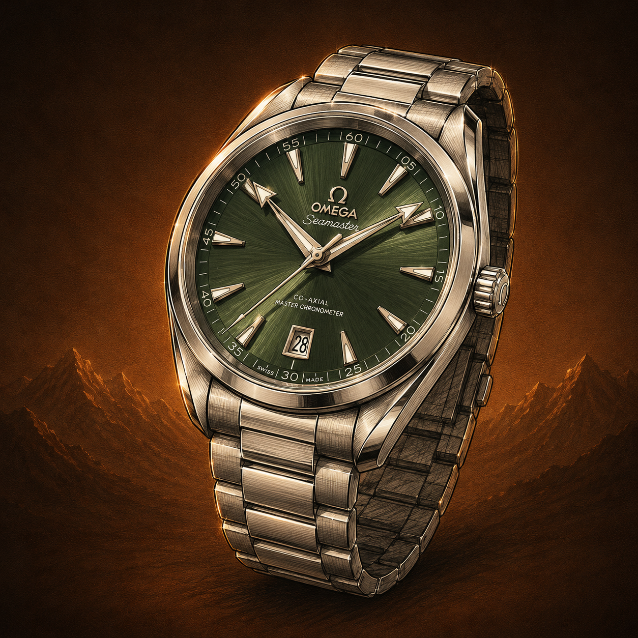 Omega Aqua Terra Summer Blue: Calm Tones, Confident Steel